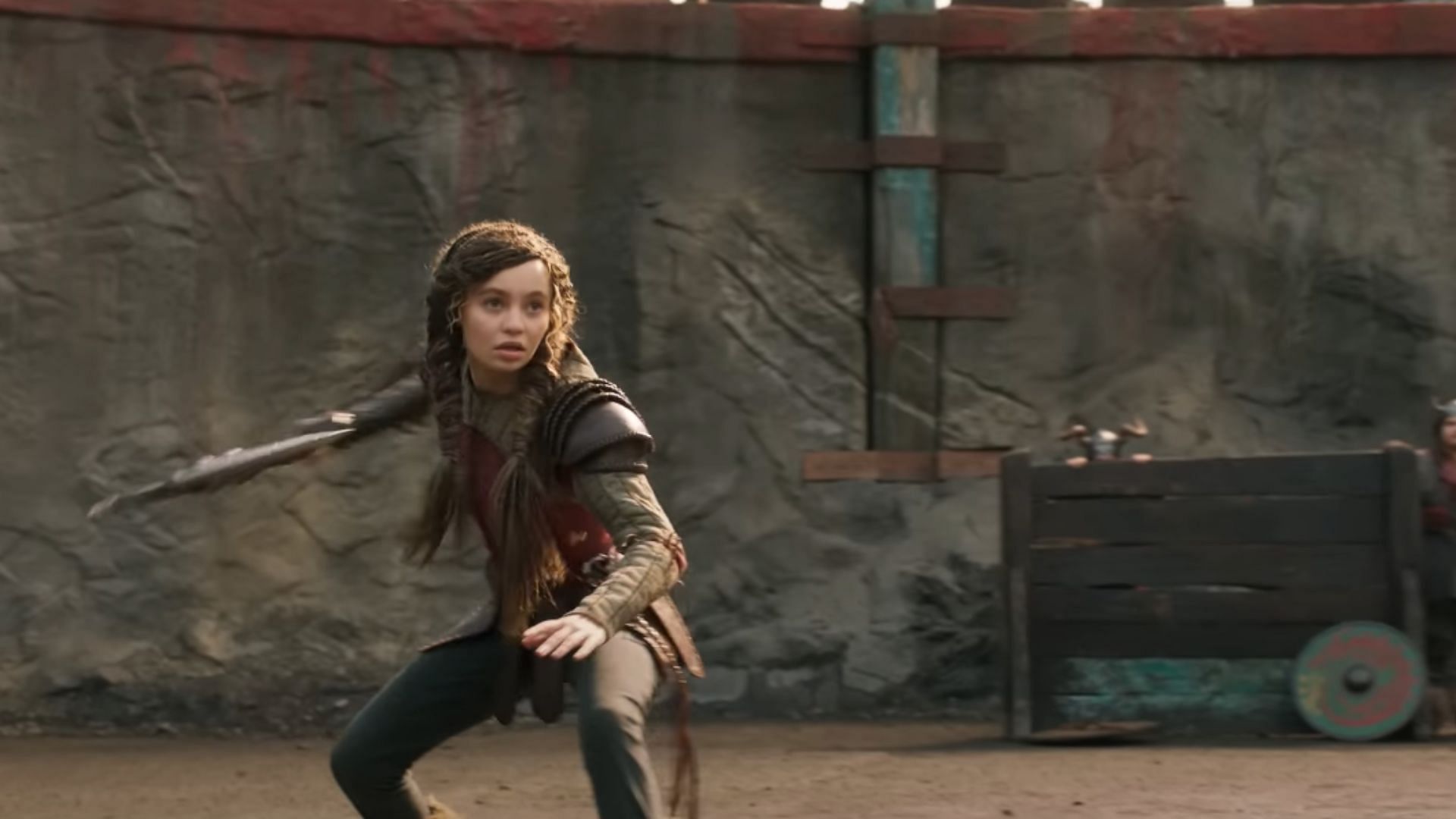 Nico Parker plays up the hopes and ambitions of Astrid in the movie (Image via YouTube/Universal Pictures)